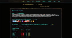 Desktop Screenshot of ocremixradio.com